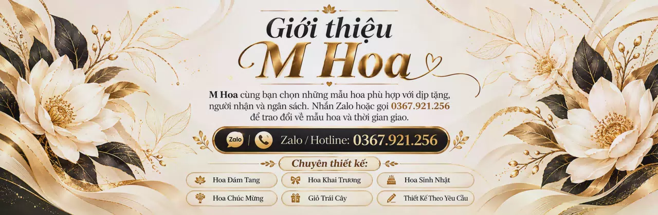 Ảnh bìa Shop hoa tươi Xã Gò Nổi Đà Nẵng - Tư vấn hoa theo từng dịp